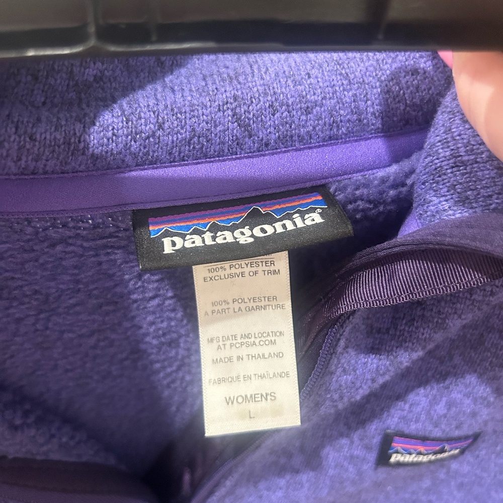 Patagonia Purple Zip